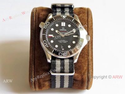 OMF Replica Omega Seamaster Diver 300m NATO Band Watch 8800 Movement